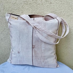 Pungă de cumpărături cu model de bord - geantă și husă - geantă pentru cumpărături - geantă shopper, geantă tote, geantă textilă - Artynos.ro
