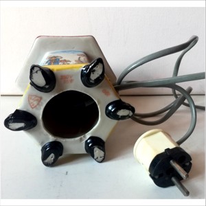 Lampă aromată japoneză vintage, pagodă - casă & stil de viață - lămpi și corpuri de iluminat - lampă de ambianță - Artynos.ro