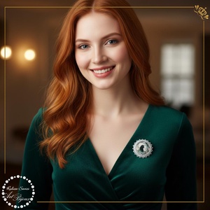 BROSA pisici alb cu negru - Nr.1 - Artynos.ro