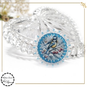 BROȘĂ PIȚIGOI nr. 1 - bijuterii - broșe - Artynos.ro