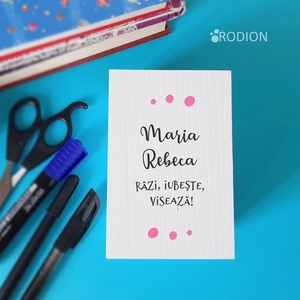 Suport de pixuri Minnie Mouse pictat manual personalizat cu nume - casă & stil de viață - papetărie de hârtie - pix și creion - Artynos.ro