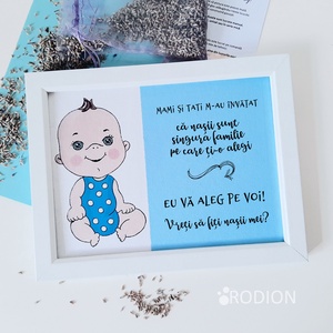 Placuta pentru cerut nasii cadou haios cu mesaj pictat manual - casă & stil de viață - decorațiuni de casă - picturi murale - tablouri/picturi pe pânză - Artynos.ro