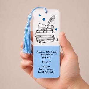 Semn de carte LIMBA ENGLEZA cadru didactic personalizat cu mesaj lucrat manual - cărți și creații cu tematică muzicală, cadouri - semn de carte - Artynos.ro