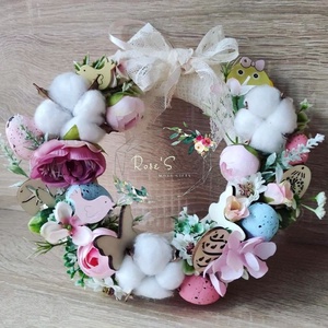 Coronita Paste, Decor de sarbatori, Decoratiuni de Paste, Alte creatii de Paste, Aranjament de flori, ARTYNOS