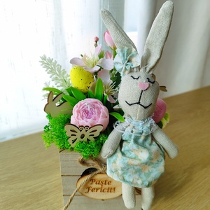 Decoratiuni/ Aranjamente de Paste - decor de sărbători - decorațiuni de paște - iepuraș de paște - Artynos.ro