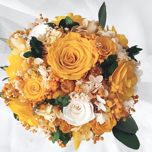 Buchet de mireasa / nasa cu trandafiri si flori criogenate, Accesorii nunta, Amintiri si cadouri de nunta, Cadou nunta, Set de ceremonie, Aranjament de flori, ARTYNOS