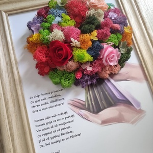 Tablou Decorativ recunoștință cadre didactice- învățătoare,educatoare,profesori ideal pentru serbare, final de an scolar - casă & stil de viață - decorațiuni de casă - accesorii florale - buchete de flori - Artynos.ro