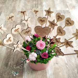 Aranjament - Recunoștință Cadre Didactice- învățătoare,educatoare,profesori ideal pentru serbare, final de an scolar - casă & stil de viață - decorațiuni de casă - accesorii florale - buchete de flori - Artynos.ro