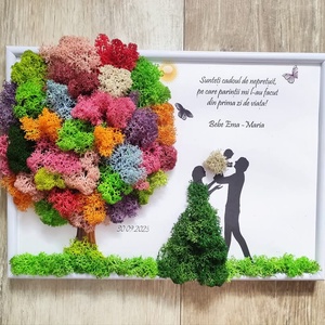 Decorațiune, aranjament, cadou cununie, aniversare ani casnicie, familie - casă & stil de viață - decorațiuni de casă - accesorii florale - buchete de flori - Artynos.ro