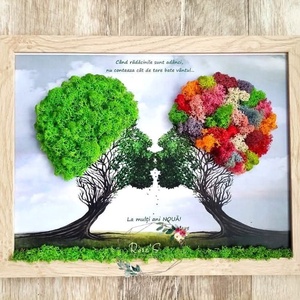 Decoratiune, aranjament, cadou cununie, aniversare ani casnicie, familie, Casa & Stil de viata, Decoratiuni de casa, Accesorii florale, Buchete de flori, Aranjament de flori, ARTYNOS