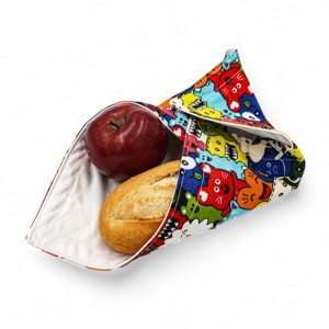 Șervețel cu monștri, șervețel pentru gustări, ambalaj pentru sandvișuri (g001n) - casă & stil de viață - echipamente de bucătărie - textile pentru bucătărie - șervețele textile - Artynos.ro