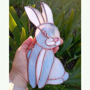 Paște Bunny urechi soare catcher pentru fereastră -  - Artynos.ro