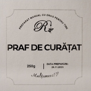 PRAF DE CURĂȚAT UNIVERSAL 100% NATURAL  - casă & stil de viață - accesorii de baie - detergente - Artynos.ro