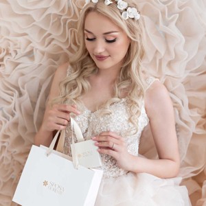 Martina florale accesorii de păr bentiță de mireasă -  - Artynos.ro