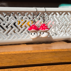 Cercei Ciupercuta - bijuterii - cercei - cercei cu figurine - Artynos.ro