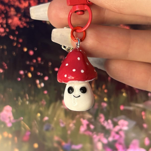 Breloc Ciupercuta Lut Polimeric - Artynos.ro