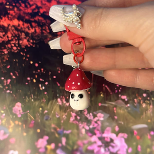 Breloc Ciupercuta Lut Polimeric - genți și portofele - accesorii genți - breloc - Artynos.ro