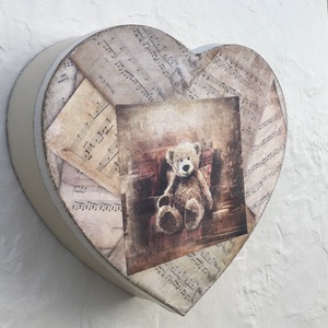 Calendarul Adventului, calendar, inimi  - crăciun - decorațiuni de advent - calendar de advent - Artynos.ro