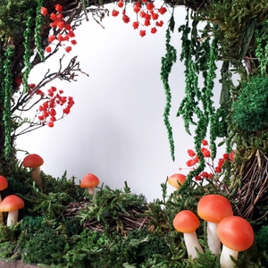 Decor ciuperci luminoase,  coroniță cu ciuperci, Moon Gate ciuperci luminoase  - casă & stil de viață - accesorii pentru decorat casa - decorațiuni de pereți, decorațiuni suspendate - decorațiuni cu licheni - Artynos.ro
