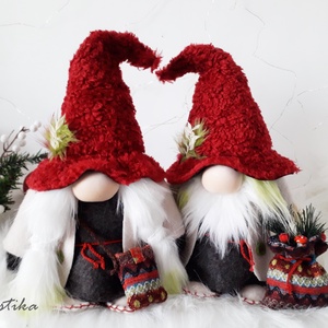 Gnomi Craciun Nicholas/Noelle, Gnomi nordici, Gnomi colecție, Casă & Stil de viață, Accesorii pentru decorat casa, Gnom, , ARTYNOS