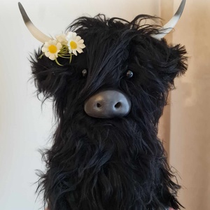 Vacuta scotiana - Kira, the Highland cattle - jucării și echipamente pentru copii - plușuri - figurine de pluș - Artynos.ro