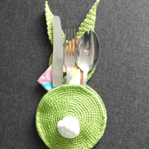 Easter Bunny Easter Cookie Holder -  - Artynos.ro