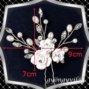 Bijuterii, ornamente de păr, catarame de păr: nuntă, mireasă, ornamente de păr casual ES-H-TŰ39e -  - Artynos.ro