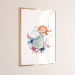 Decal de perete zână de primăvară, poster, decorare cameră copii -  - Artynos.ro
