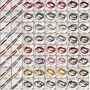 Bijuterii brățări: brățară macramé SK-M 11-2 brățară prietenie 2pcs (K) în mai multe culori -  - Artynos.ro
