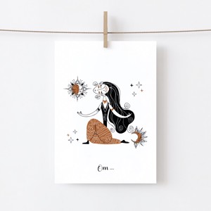 Yoga poster, yoga motivational imagine, yoga studio decor de perete -  - Artynos.ro