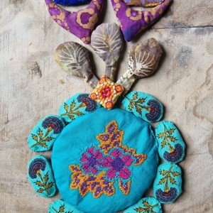 Puzzle textil dreptunghiular rotund cu padure pentru copii - Artynos.ro