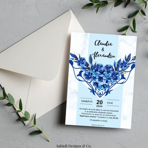 Model Invitație Nuntă, Accesorii nuntă, Invitații și felicitări de nuntă, Invitații nuntă, Fotografie, grafică, desen, ilustrație, ARTYNOS