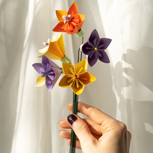 Floare din hârtie - casă & stil de viață - accesorii pentru decorat casa - suport de flori - accesorii florale - Artynos.ro