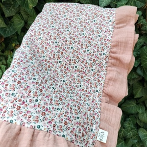 Paturica handmade din muselina  - jucării și echipamente pentru copii - jucării bebeluși - pături bebeluși - Artynos.ro