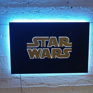 Star Wars perete mural iluminat, , , ARTYNOS