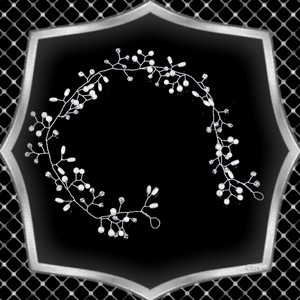 Bijuterii, ornamente de par, catarame de par: nunta, mireasa, ornamente de par casual, ES-H-FÜ04-80e, Accesorii nunta, Ornamente de par de nunta, Ornamente de par mireasa, , *ES-H-FÜ04-80e

Ghirlanda este realizata din margele de ceara alba si cristal cu sarma de bijuterii..., ARTYNOS