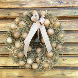 Decorarea usii cu coroana de oua de primavara, , , ARTYNOS