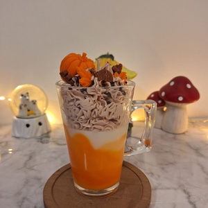 Lumanare parfumata din ceara naturala, in recipient de sticla , Casa & Stil de viata, Lumanari, parfumuri, arome, Lumanari artizanale, Lumanare si fabricarea lumanarilor, **Lumanare parfumata handmade – Scented Soul Candles** 🤍🕯️

Adauga un strop de farmec si rasfat cas..., ARTYNOS