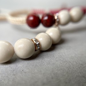 Brățară minerală macramé din marmură - bijuterii - brățări - brățări împletite - Artynos.ro