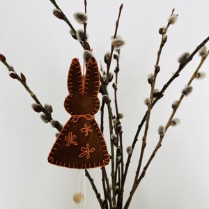 Iepuras de Paste si farfurie cu oua, , , ARTYNOS