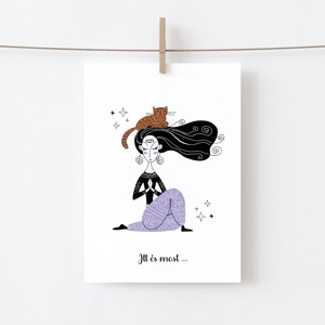 Yoga poster, yoga motivational imagine, yoga studio decor de perete -  - Artynos.ro