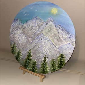 Tablou peisaj de iarna , Casa & Stil de viata, Accesorii pentru decorat casa, Picturi murale, Panouri si tablouri, panouri decorative, , ARTYNOS