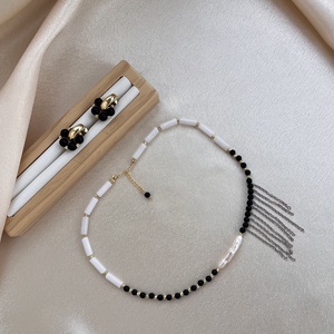 Set colier și cercei - accesorii nuntă - bijuterii mireasă - set bijuterii de mireasă - Artynos.ro
