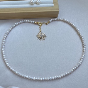 Set colier și cercei handmade - accesorii nuntă - bijuterii mireasă - set bijuterii de mireasă - Artynos.ro