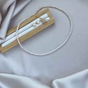 Set colier și cercei handmade - accesorii nuntă - bijuterii mireasă - set bijuterii de mireasă - Artynos.ro
