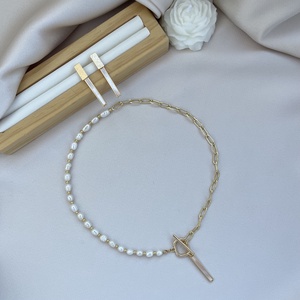 Set colier și cercei - accesorii nuntă - bijuterii mireasă - set bijuterii de mireasă - Artynos.ro