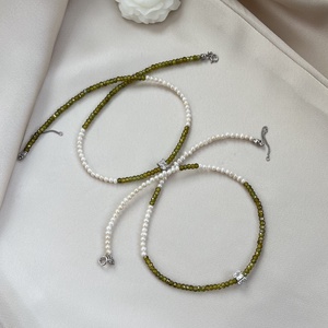 Colier handmade - accesorii nuntă - bijuterii mireasă - colier mireasă - Artynos.ro