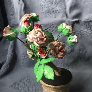 Trandafir in vas - casă & stil de viață - accesorii pentru decorat casa - decorațiuni de masă și decorațiuni pentru rafturi  - bonsai, bonsai boluri, bonsai copac - Artynos.ro