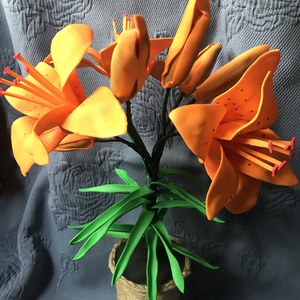 Crin in vas, Casa & Stil de viata, Accesorii pentru decorat casa, Decoratiuni de masa si decoratiuni pentru rafturi , Boluri din ceramica, boluri decorative, Aranjament de flori, ARTYNOS