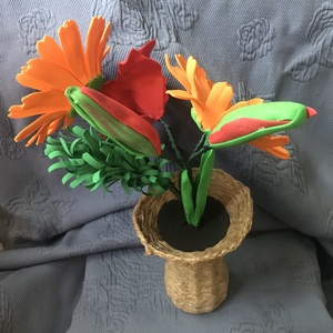 Vaza cu flori - casă & stil de viață - accesorii pentru decorat casa - decorațiuni de masă și decorațiuni pentru rafturi  - boluri din ceramică, boluri decorative - Artynos.ro